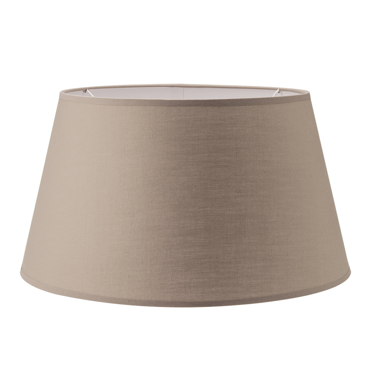 Image of Minimalistische stijl - Stoffen Lampenkap - Conisch - Taupe - 40 x 30 x 20 cm - E27 fitting - Ontworpen voor Vloerlampen - Ontworpen voor woon- en slaapkamers